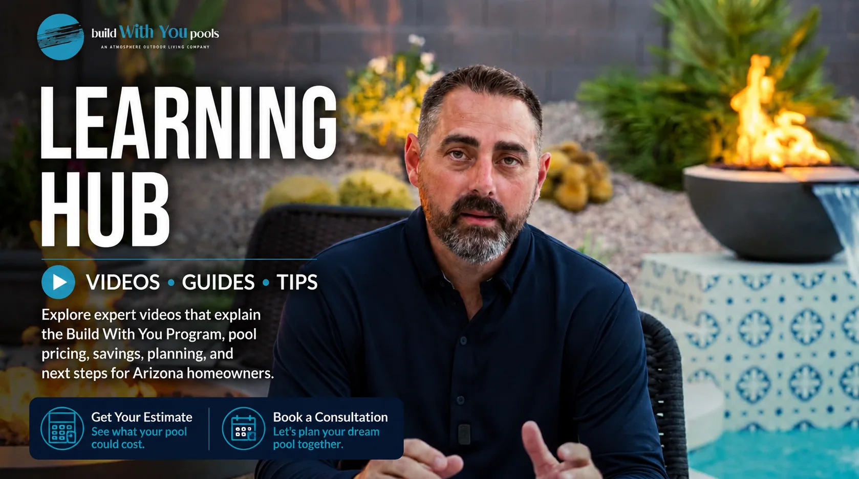Build With You Pools Arizona pool planning video learning hub